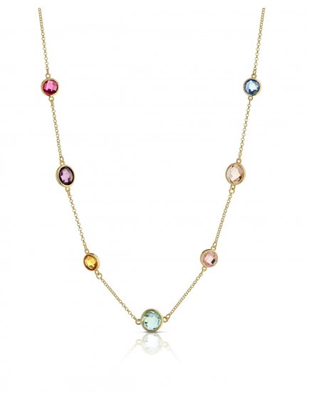 Collana Mediterraneo Donna Bubbles in Argento B37DC01 - B37DC01